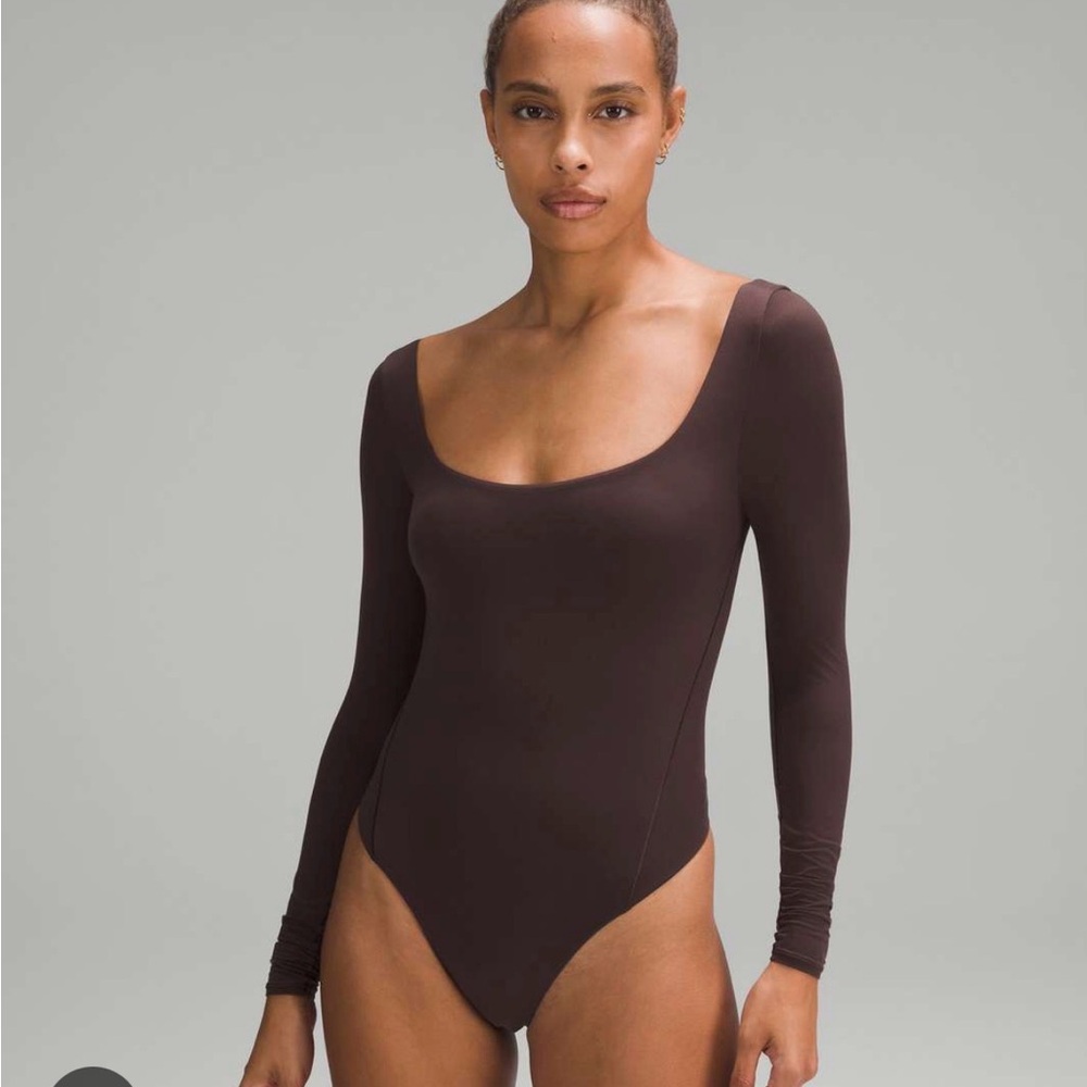 Lululemon brown body suit